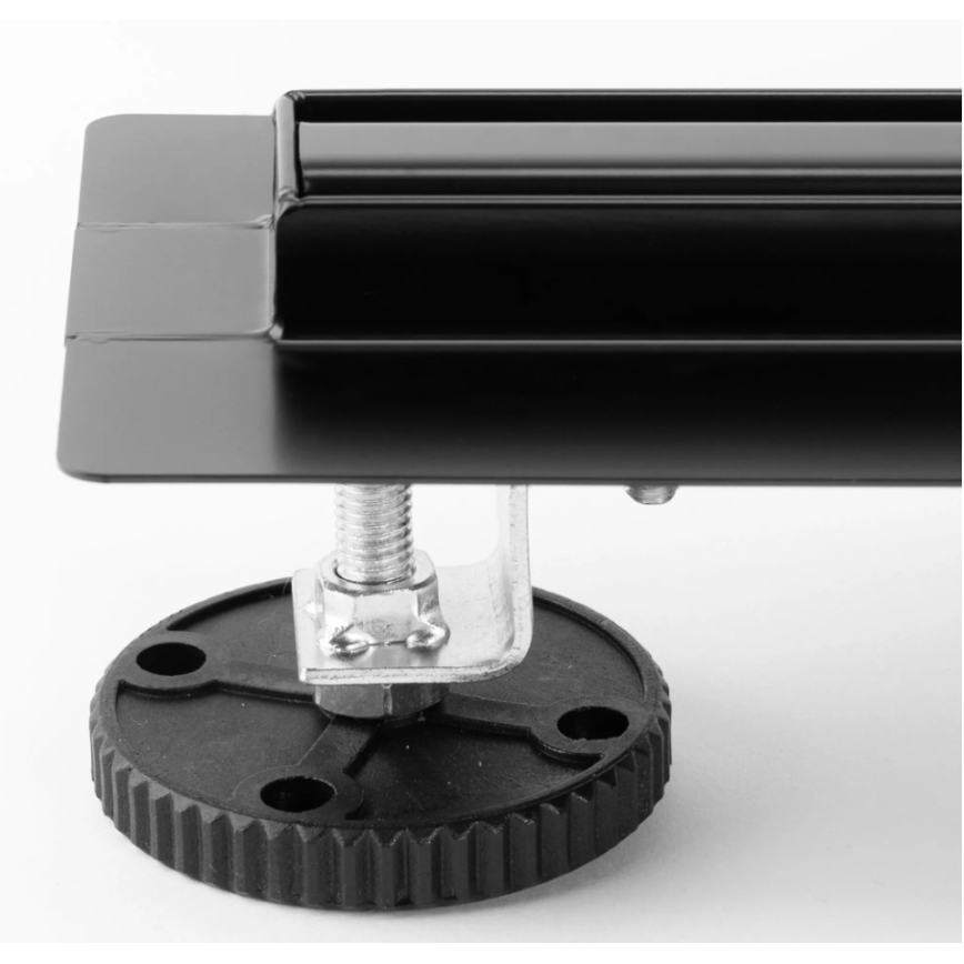 REA-G2710 - Rigolă de scurgere NEOX SLIM 80 cm oțel inoxidabil/negru