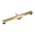 REA-G2714 - Canal de scurgere NEOX SLIM 70 cm, oțel inoxidabil – finisaj auriu periat