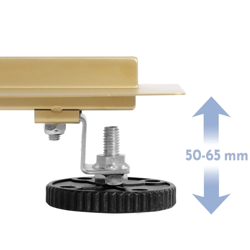 REA-G2738 - NEOX PRO rigolă de scurgere 100 cm, aurie