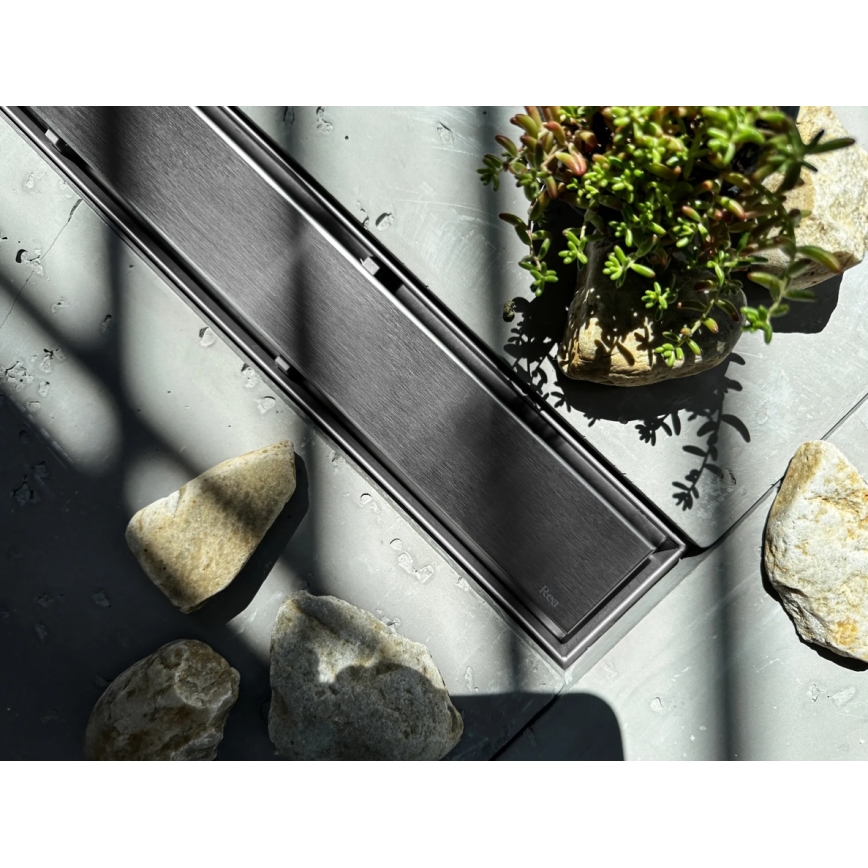 REA-G5808 - Canal de scurgere NEOX PRO 70 cm din oțel inoxidabil