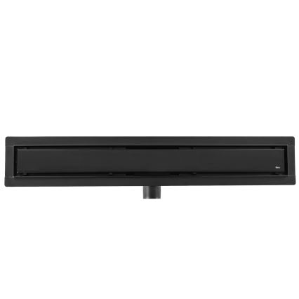 REA-G6602 - Rigolă de scurgere PURE NEOX 70 cm, negru mat