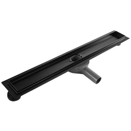 REA-G7802 - Rigolă de scurgere NEOX PRO 70 cm, oțel inoxidabil/negru
