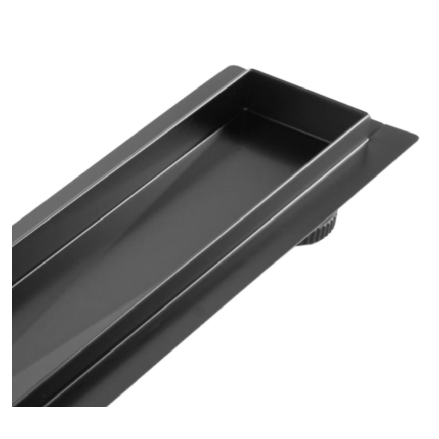 REA-G7802 - Rigolă de scurgere NEOX PRO 70 cm, oțel inoxidabil/negru