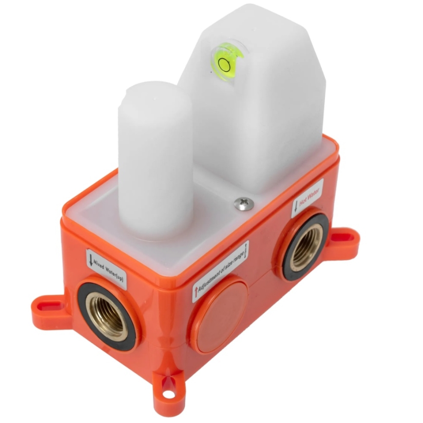 REA-P4160 - Set de duș LUNGO cu baterie încastrată, finisaj auriu periat