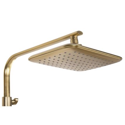 REA-P5004 - Set de duș TOM cu baterie termostatică, auriu periat