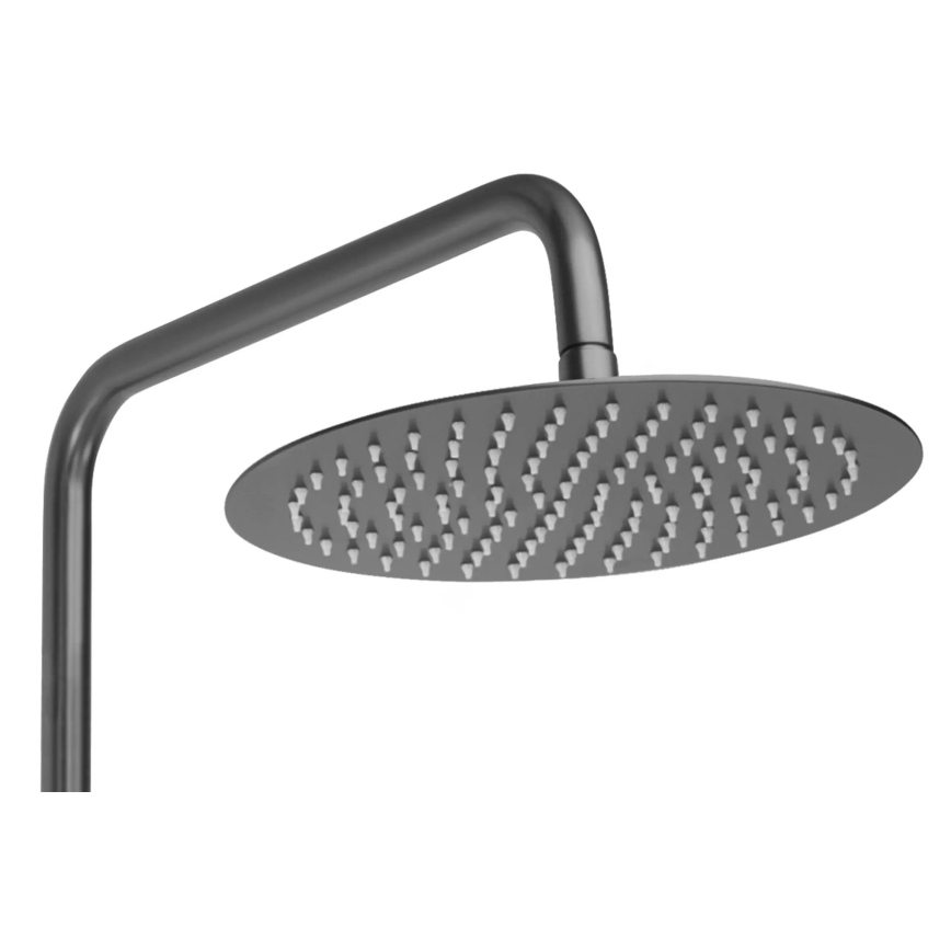 REA-P6386 - Set de duș cu baterie termostatică LUNGO titan