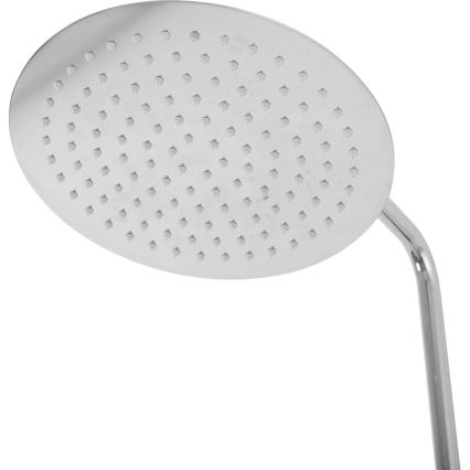 REA-P6607 - Set de duș LUNGO cu baterie termostatică, crom lucios