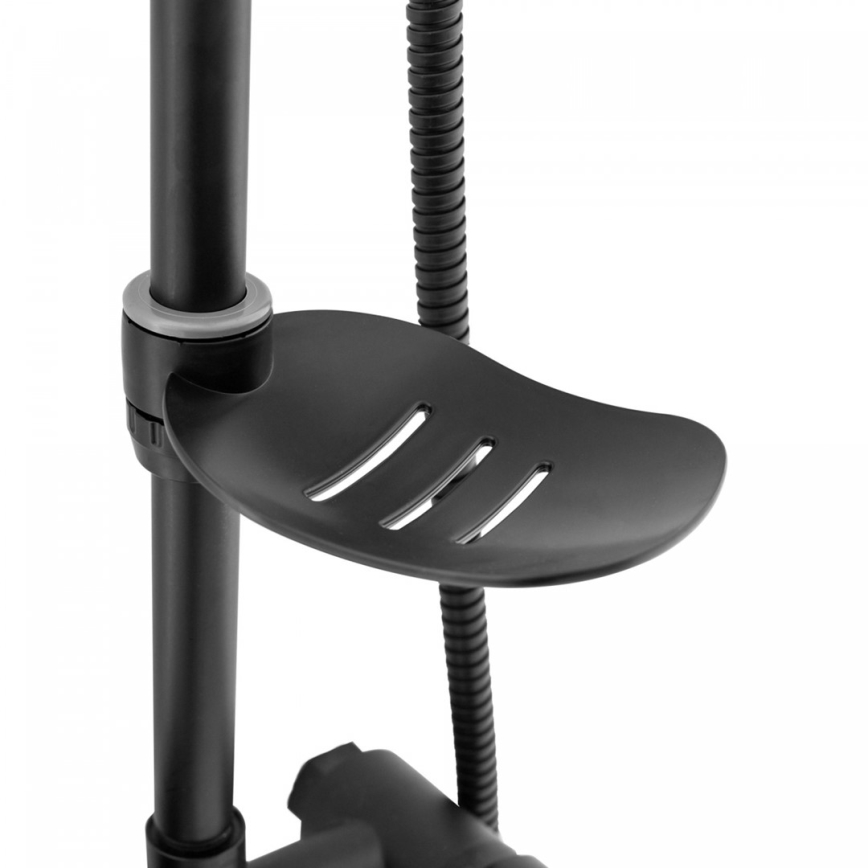 REA-P7005 - Set de duș LUIS, negru mat