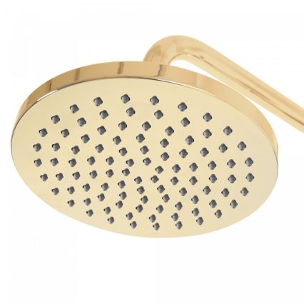 REA-P7006 - Set de duș LUIS cu baterie, auriu