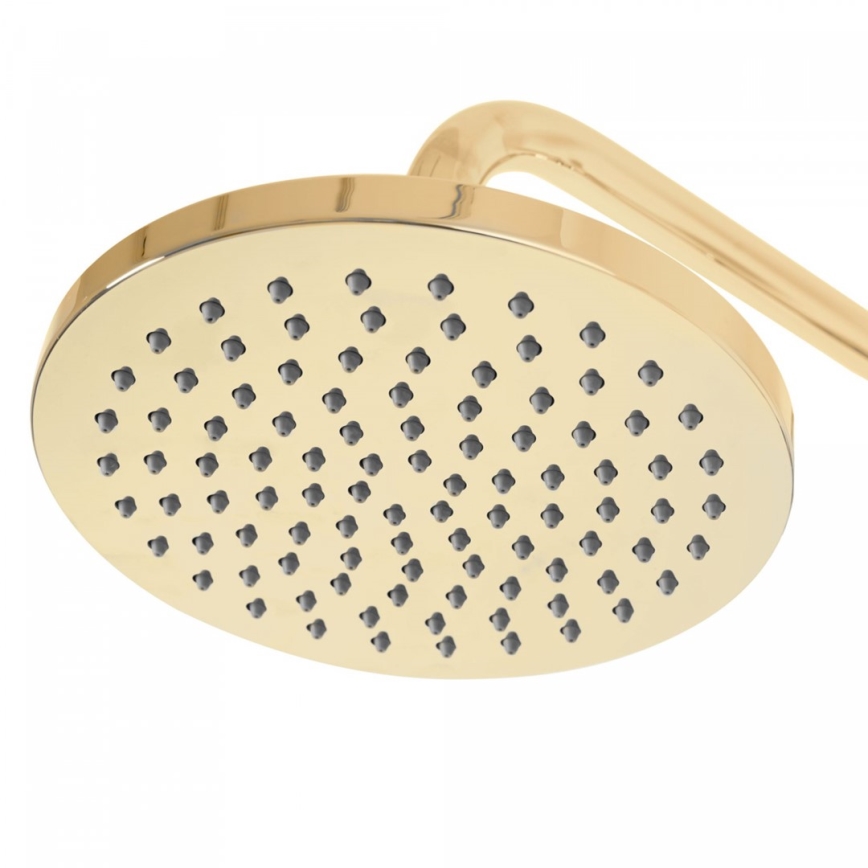 REA-P7006 - Set de duș LUIS cu baterie, auriu
