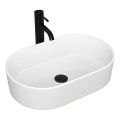 REA-U0600 - Lavoar pentru blat ALMA 36x57 cm ceramică/alb lucios