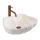 REA-U0642 - Lavoar pentru blat ISLA 37x49 cm alb/bej/imitație de piatră