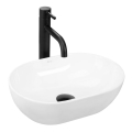 REA-U3322 - Lavoar pentru montare pe blat AMELIA MINI, 26 x 38 cm, ceramică, alb lucios
