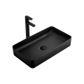 REA-U3690 - Lavoar pentru blat DENIS 35x61 cm ceramică/negru mat