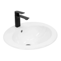 REA-U4122 - Lavoar încastrat DALIA 46x51,5 cm ceramică/alb lucios