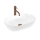 REA-U4331 - Lavoar de blat AMELIA 32,5x52 cm ceramică/alb lucios