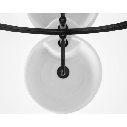 REA-U5635 - Lavoar pe pardoseală BLANKA, 85x40 cm, ceramică, alb lucios