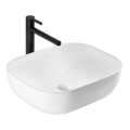 REA-U6300 - Lavoar MONA SLIM pentru montaj pe blat 40x50,5 cm ceramică/alb lucios