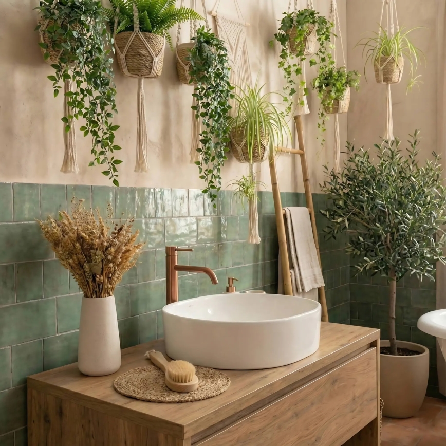 REA-U6370 - Lavoar pentru blat JOANA 38,5x50,5 cm ceramică/alb lucios