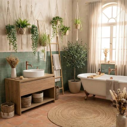 REA-U6370 - Lavoar pentru blat JOANA 38,5x50,5 cm ceramică/alb lucios