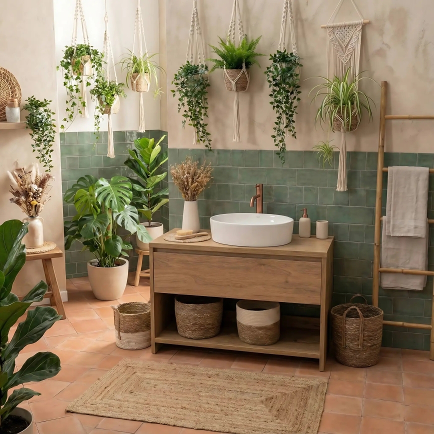 REA-U6370 - Lavoar pentru blat JOANA 38,5x50,5 cm ceramică/alb lucios