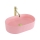 REA-U6376 - Lavoar pentru blat VANDA 31x49 cm ceramică/roz mat