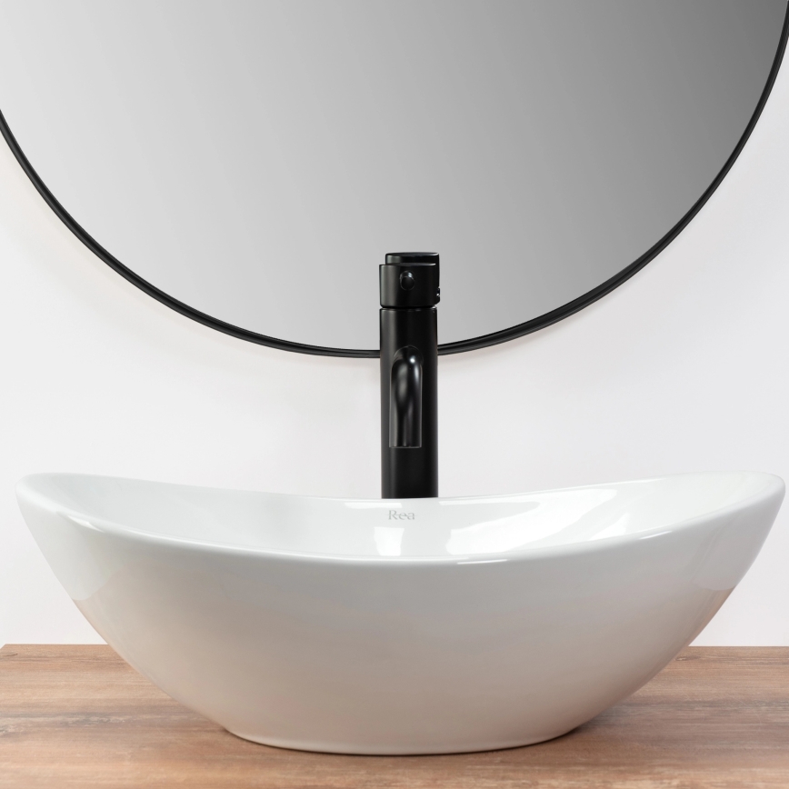 REA-U6507 - Lavoar pentru montaj pe blat ROYAL MINI 30x47 cm ceramică/alb