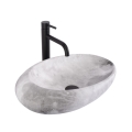 REA-U6651 - Lavoar pentru blat ROXY 31x49 cm ceramică/gri/imitație de piatră