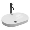REA-U8700 - Lavoar pentru blat ARLETA 42 x 61,5 cm, ceramică, alb lucios
