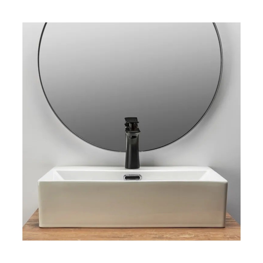 REA-U8701 - Lavoar pentru blat BONITA 36x51 cm, ceramică, alb lucios
