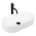 REA-U9108 - Lavoar LAYLA pentru blat 30x53 cm ceramică/alb lucios