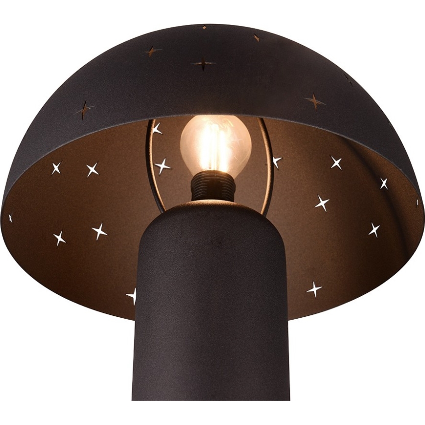 Reality - Lampă de masă SETA 1xE14/28W/230V neagră