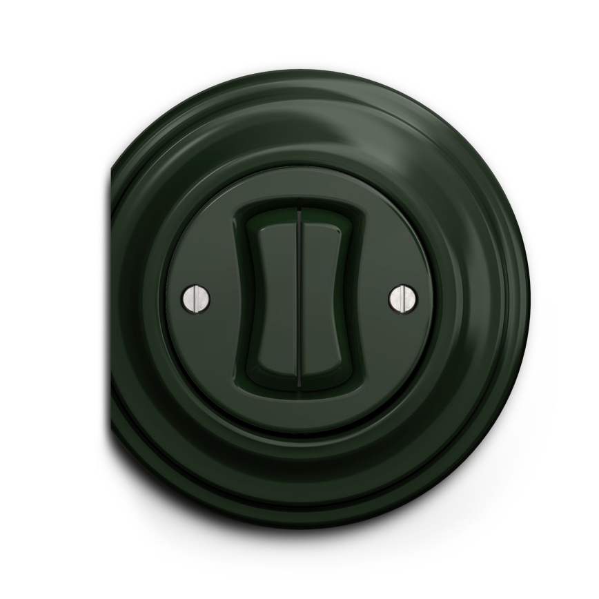 Reblig - Cadru retro, verde de margine