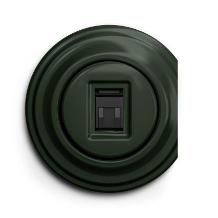 Reblig - Cadru retro, verde de margine