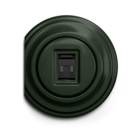 Reblig - Cadru retro, verde de margine