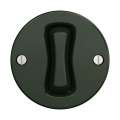 Reblig - Întrerupător retro pentru scări, fără ramă, nr. 6, verde
