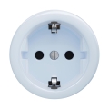Reblig - Priză retro pentru uz casnic SCHUKO 230V/16A, fără ramă, albastră
