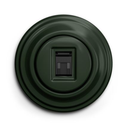 Reblig - Ramă retro simplă, verde