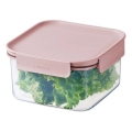 Recipient pentru alimente CLASSIC PLUS 1,25 l, roz/transparent