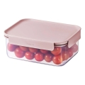 Recipient pentru alimente CLASSIC PLUS 1,65 l roz/transparent