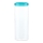 Recipient pentru alimente INTERLOCK, 1,6 l, turcoaz/transparent
