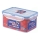 Recipient pentru alimente LOCK 1,1 l, albastru/transparent