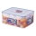 Recipient pentru alimente LOCK 5,5 l, albastru/transparent