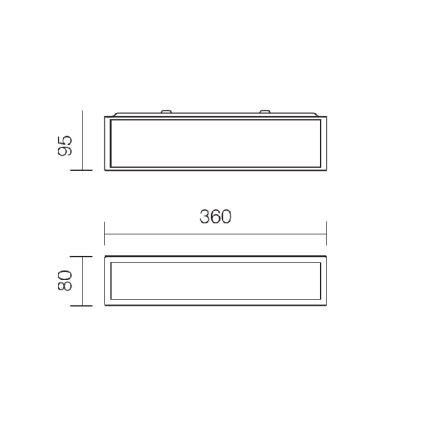 Redo 01-1234 - Aplica de perete pentru baie EGO LED/12W/230V IP44 crom lucios