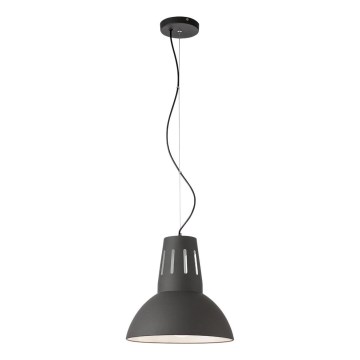 Redo 01-1281 - Lustră suspendată cu cablu PEEP 1xE27/42W/230V Ø 34,5 cm neagră