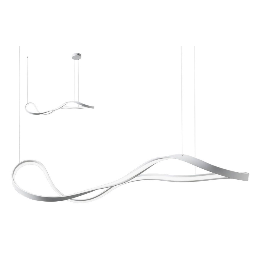 Redo 01-1531 - Lustră LED NUBO, suspendată pe cablu, 43W/230V, alb
