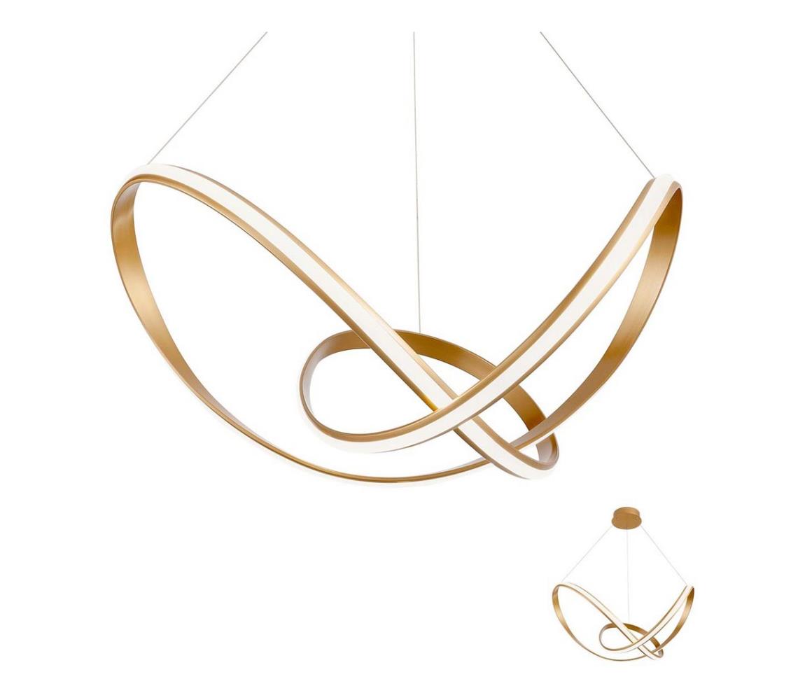 Redo 01-1785 - Lustră LED pe cablu NUCLEO LED/50W/230V bronz