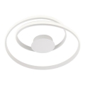 Redo 01-1791 - Plafonieră LED dimabilă TORSION LED/30W/230V Ø 55 cm albă