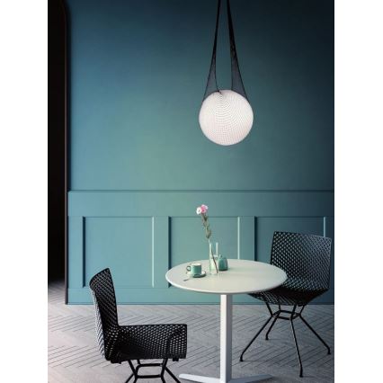 Redo 01-1972 - Pendul LED ALLURIA pe cablu, 1x E27, 5W, 230V, Ø 25 cm