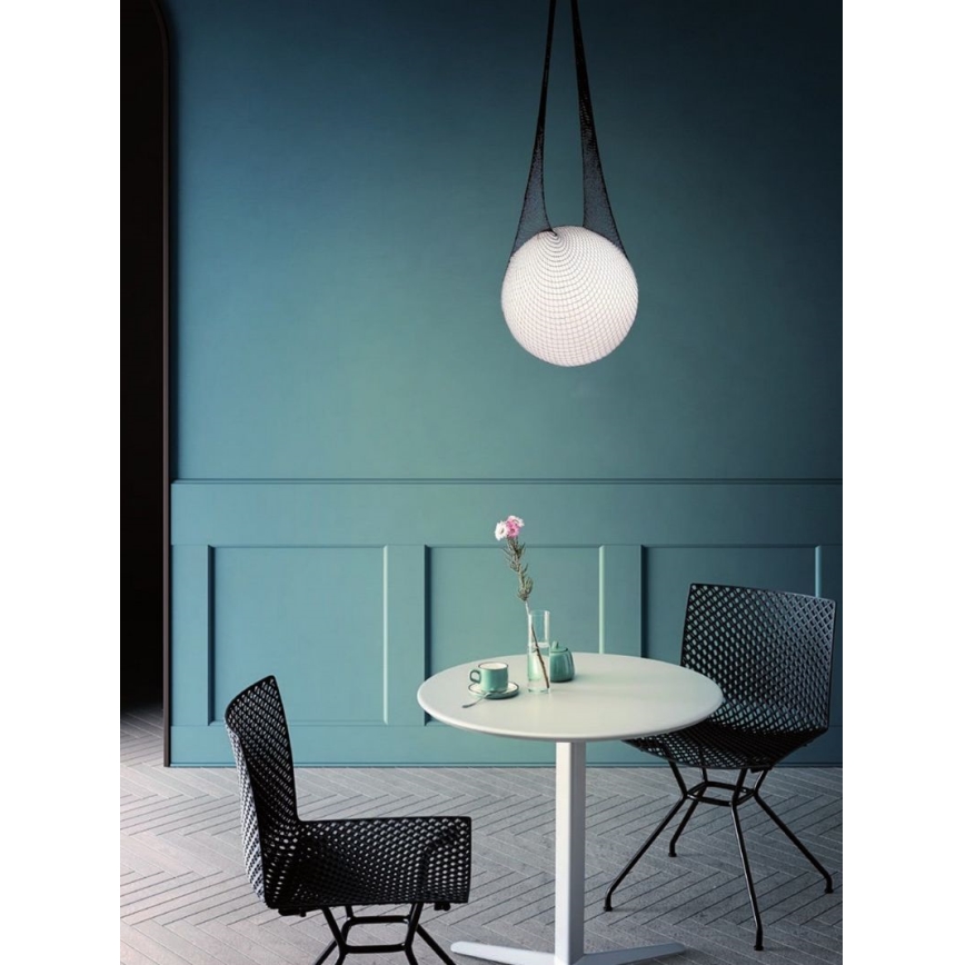 Redo 01-1972 - Pendul LED ALLURIA pe cablu, 1x E27, 5W, 230V, Ø 25 cm